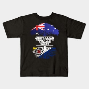 Australian Grown With Bonaire Roots - Gift for Bonaire With Roots From Bonaire Kids T-Shirt